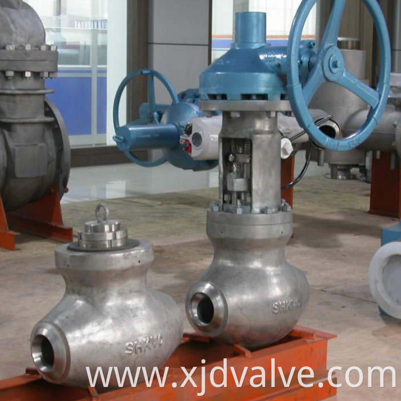 Use Of High Pressure Hydrogenation Valve